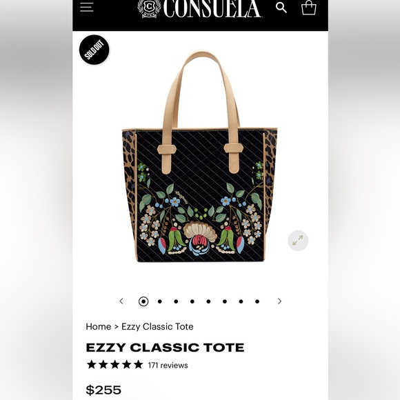 🔥 EUC CONSUELA EZZY CLASSIC TOTE 👜 - Picture 14 of 14